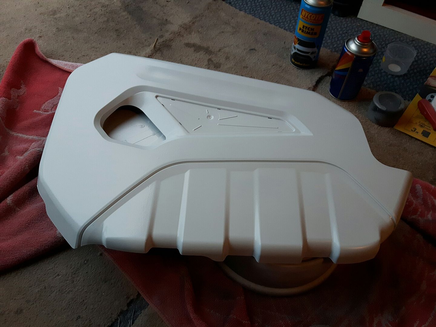 DIY engine cover painting Fiesta ST Forums